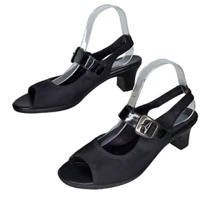 Munro American schwarze Slingback-Heels 10 - Bild 1 von 6