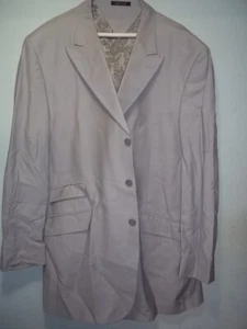 Vintage Tiglio 50R Super 150's Wool Mens 3 Button 2pc Suit 44 x 27 - Picture 1 of 5