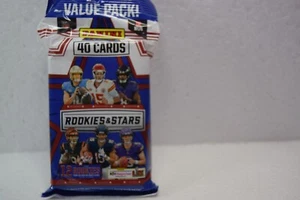 NEW 2024 Panini Rookies and Stars Football 40 CARD VALUE PACK Factory Sealed - Picture 1 of 3