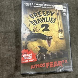 Atmos Fear FX Creepy Crawlies 2 DVD Halloween Horror Themed Video Effects New! - Picture 1 of 4