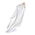 Cloud Island Infants 58" Unicorn Hooded White Bath Towel NEW