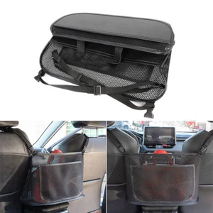 Car trim Net Pocket Handbag Holder Between Seats Mesh Handbag Holder black - Picture 1 of 12