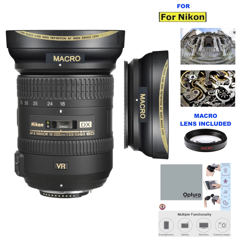 Nikon 18-200mm Camera Lenses for sale | eBay