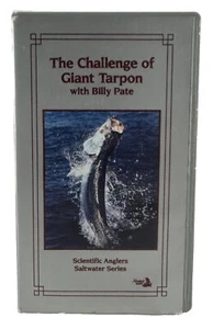 The Challenge of Giant Tarpon With Billy Pate VHS Scientific Anglers Saltwater - Picture 1 of 5
