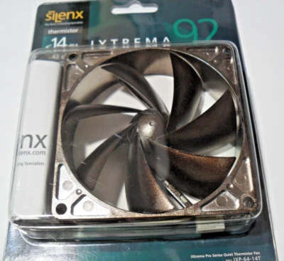 Silenx IXP-64-14T iXtrema Pro "Silent" 92mm x 25mm Thermistor Fan Screws - Image 1 of 4