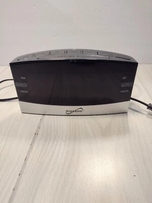SuperSonic Bluetooth Clock Radio Black/Silver - Image 1 of 4