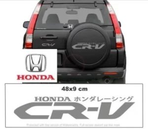 C R V die cut tire cover decal bumper sticker cars trucks - Picture 1 of 3