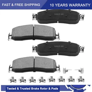 Front Ceramic Brake Pads for 2005 - 2010 2011 2012 Ford F-250 F-350 Super Duty - Picture 1 of 5