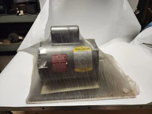 Baldor Cat No. RL1309A 1 hp. 3450 rpm. Elect Motor 115/208-230 1 Ph 56/56H Fr. - Picture 1 of 11