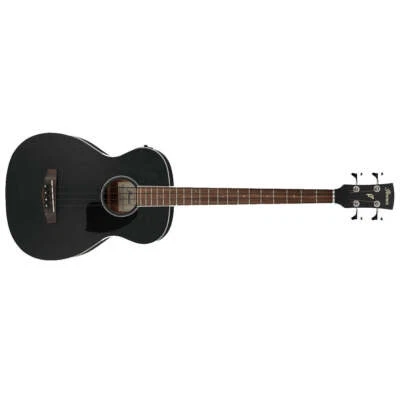 Ibanez PCBE14MH Acoustic Bass Guitar Weathered Black w/ Pickup - PCBE14MHWK - image 1 of 2