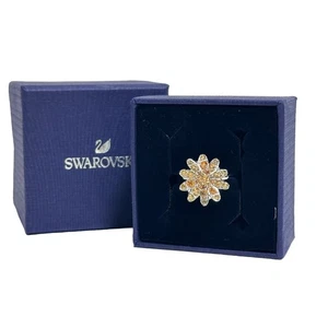 Swarovski Eternal Flower ring Flower, Multicolored, Rhodium plated 60 / 9 USA - Picture 1 of 9