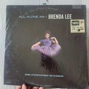 BRENDA LEE ALL ALONE AM I Vinyl Lp~1963~Decca Records DL 4370 mono in Shrink~VG - Picture 1 of 7