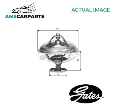 ENGINE COOLANT THERMOSTAT TH09781G1 GATES NEW OE REPLACEMENT - Image 1 of 4