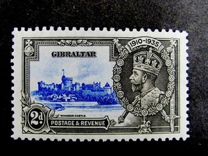 nystamps British Gibraltar # SG114 MOGH £180 Short Lighting Conductor N21y830 - Picture 1 of 2