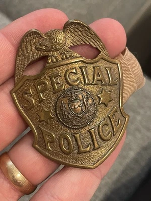 Antique Special Office Police Badge Cool Piece! - Image 1 of 4