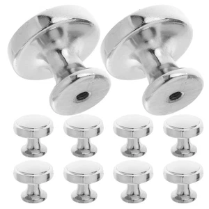 Tiradores de cajón redondos de 10 piezas: perillas de gabinete de un solo orificio para cocina - Imagen 1 de 18