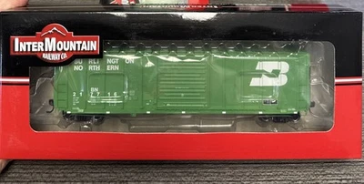 InterMountain Railway HO RTR 47504-42 P-S 5277 cf Boxcar Burlington Northern Nuevo en caja Foto 1 de 3