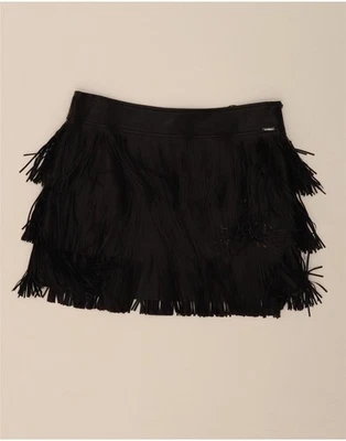 Falda LIU JO para mujer en capas IT 44 mediana W30 negra poliéster CU10 Foto 1 de 4