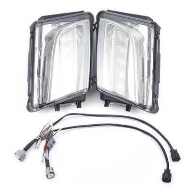 LED Fog Lights Bumper Daytime Running Lamps For Cadillac ATS 2013 2014 2015 2016 - Image 1 of 4