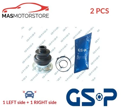 CV JOINT BOOT KIT PAIR TRANSMISSION SIDED REAR RIGHT LEFT GSP 781723 2PCS P NEW - Image 1 of 4
