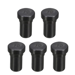 5 x Gummistopfen SPR-079 EPDM 8mm Durchmesser Dichtung Locheinsatz Stopfen schwarz - Bild 1 von 3