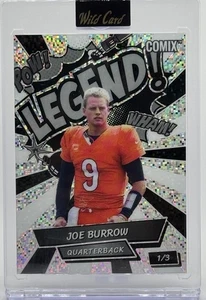 Joe Burrow 2025 Wild Card Comix Rookie & Legends /3 - Picture 1 of 2
