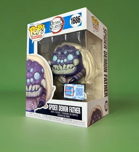 Funko POP! Pegatina compartida Demon Slayer Spider Demon Father #1686 NYCC 2024 - Imagen 1 de 7