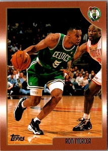 1998 Topps Ron Mercer #104 Boston Celtics Basketball Card - Picture 1 of 2