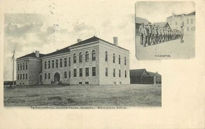 1906 Benson Arizona Territorial Industrial School ungeteilte Postkarte 25-11338 - Bild 1 von 2