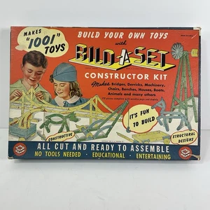 De colección Build A Set Segunda Guerra Mundial Era Constructor Kit Juego Infantil Raro Completo - Imagen 1 de 13