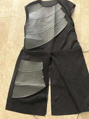 Mens Midlength Renaissance Medieval Victorian Waistcoat Vest Costume - Image 1 of 2