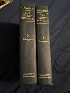 1977 Vol I & II Facsimile of 1888 The Secret Doctrine by H. P. Blavatsky - Picture 1 of 12