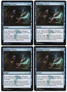 Silumgar's Scorn x4 4x 2015 Dragons of Tarkir PLAYSET Blue Instant MTG NM AZ1 - Bild 1 von 2