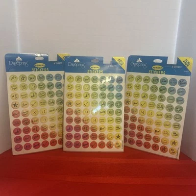 Dayspring Cards Reward Stickers 3 Packs VINTAGE Religious Teacher READ MORE - Image 1 of 4