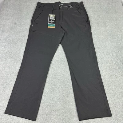 Pantalón Craghoppers Kiwi Pro Para Hombre 38R Gris Calce Recto Inteligente Seco UPF Exterior Foto 1 de 4
