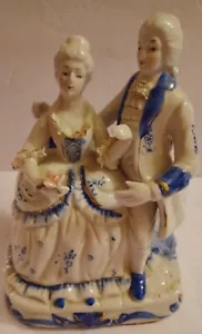 Schöne Vintage seltene Porzellanfiguren George Washington und Martha... - Bild 1 von 8