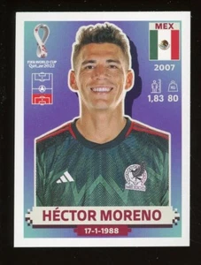 2022 Fifa World Cup Panini Sticker Qatar HECTOR MORENO Mexico MEX8 - Bild 1 von 1