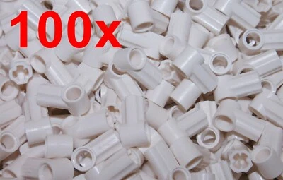 SK69) 100 Stück 42127 weisse TECHNIK WINKEL VERBINDER Nr.1 weiß 32013 ! TOP ! - Bild 1 von 2