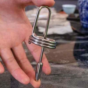 Männer Edelstahl Dilator Prinzenzepter Dilatorl Sounding Penis Plug Dilatator DE - Bild 1 von 18