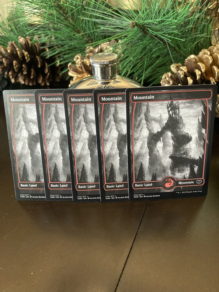 MTG Eternal Night Full Art Mountains Innistrad: Crimson Vow 274/277 NM - Image 1 of 1