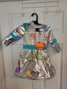 Hyde And Eek! Vestido Robot Plateado con Diadema Disfraz Talla 12-18 Mos. ¡NUEVO CON ETIQUETAS! - Imagen 1 de 6