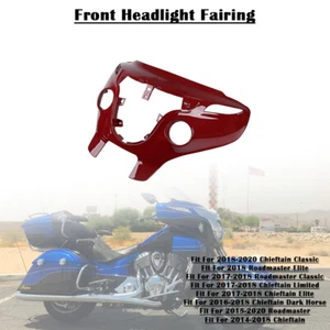 Front Headlight Fairing Durable High Quality Fit For 2018-2020 Chieftain Classic - Picture 1 of 15