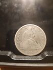 1859 o seated liberty dollar Vf