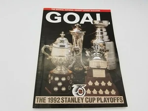 Goal Magazine 1992 Stanley Cup Playoff April 1992 Issue - Picture 1 of 12
