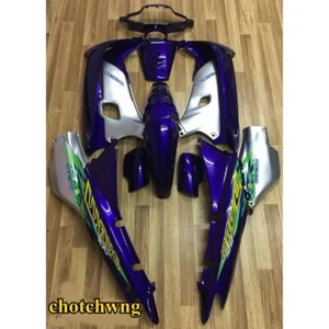 Fairing Honda WAVE110 Bluish Purple - Bronze Frame Plastic ABS With Stickers - Foto 1 di 6