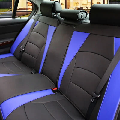 FH Group Universal Fit Cuero PU Fundas de Asiento para Coche Camión SUV Furgoneta - Juego Trasero Foto 1 de 2