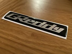 Greddy Domed Resin Logo Intake Plenum Replica Decal. - Picture 1 of 2