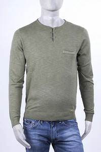 MAGLIA MARKUP SERAFINO BOTTONI FINTO TASCHINO COTONE FIAMMATO - Foto 1 di 6