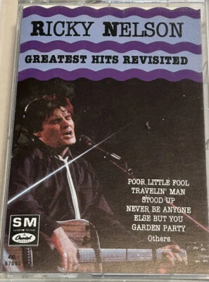 Ricky Nelson Greatest Hits Revisited Rock n Roll Music Cassette 1N12 - Image 1 of 4