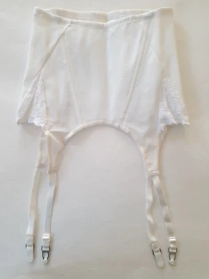 Tirantes de control de barriga blancos Shirley of Hollywood talla M ropa moldeadora de marca Foto 1 de 4